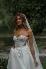 Madi Lane Phaedra trouwjurk maat 38/40, Ophalen of Verzenden, Zo goed als nieuw, Wit, Trouwjurk