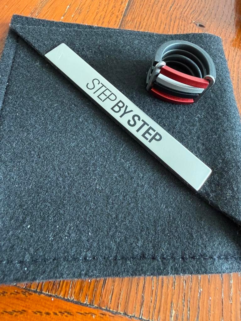 Complete set van Step by Step zgan. nieuwwaarde 500 euro, Sieraden, Tassen en Uiterlijk, Ophalen, Zo goed als nieuw, Rood