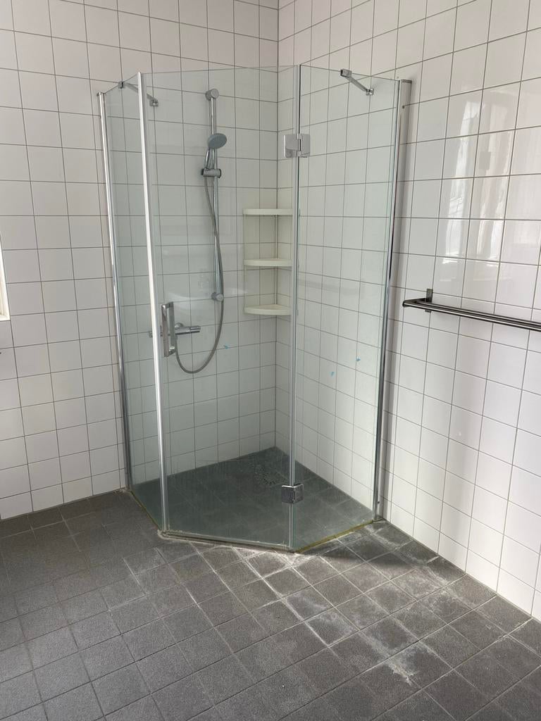 Douchecabine 98x98x200 cm, Ophalen of Verzenden, Gebruikt, Glas, Douche