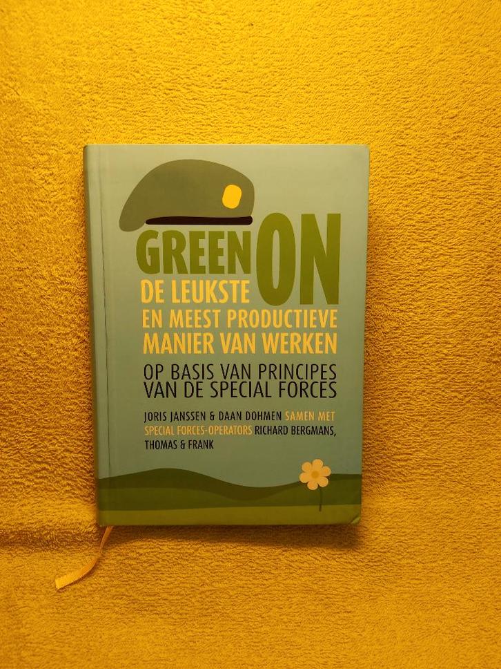 Green On - Joris Janssen., Boeken, Economie, Management en Marketing, Zo goed als nieuw, Personeel en Organisatie, Ophalen of Verzenden