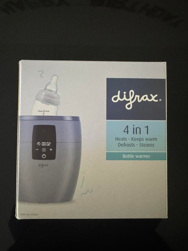Difrax Flessenwarmer | Nieuw, Kinderen en Baby's, Babyvoeding en Toebehoren, Ophalen of Verzenden, Nieuw, Flessen- of potjesverwarmer