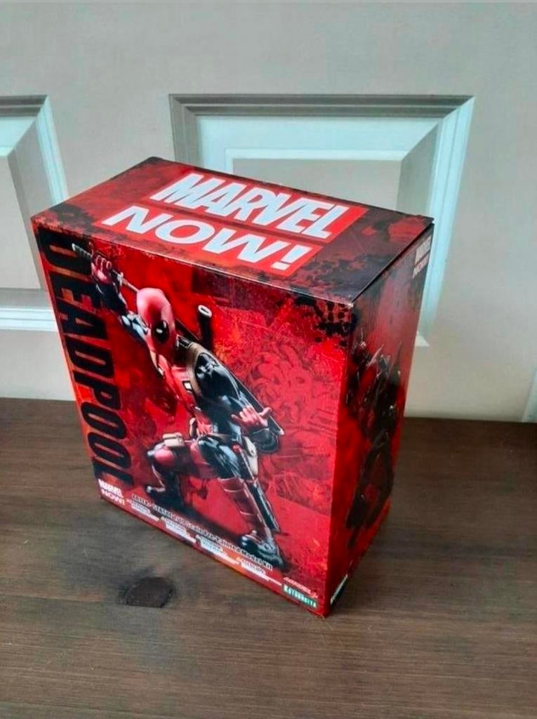 Kotobukiya ARTFX Deadpool Marvel NOW 1/10 statue compleet, Ophalen of Verzenden, Zo goed als nieuw