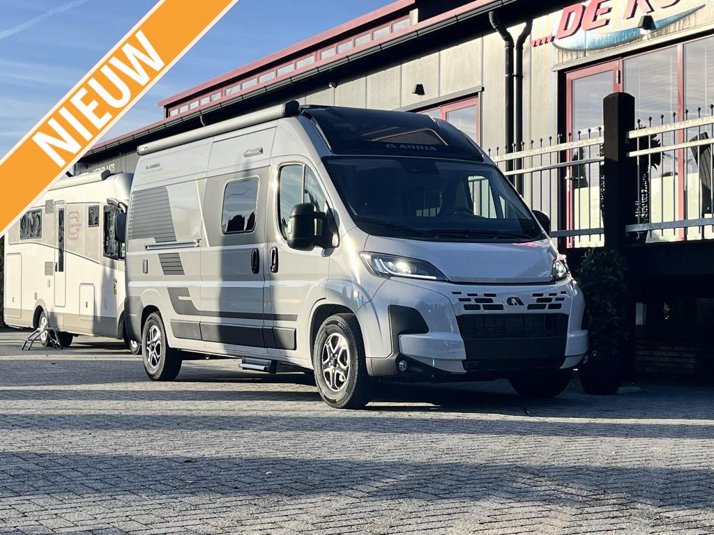 Adria Twin Supreme 600 SPB Automaat - Panoramaraam - KORTING, Fiat, Tot en met 2, Bedrijf, Diesel