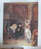 poster Bezoek van de dokter van Jan Steen - uitgave FINA, Rechthoekig Staand, Ophalen of Verzenden, Zo goed als nieuw, A1 t/m A3