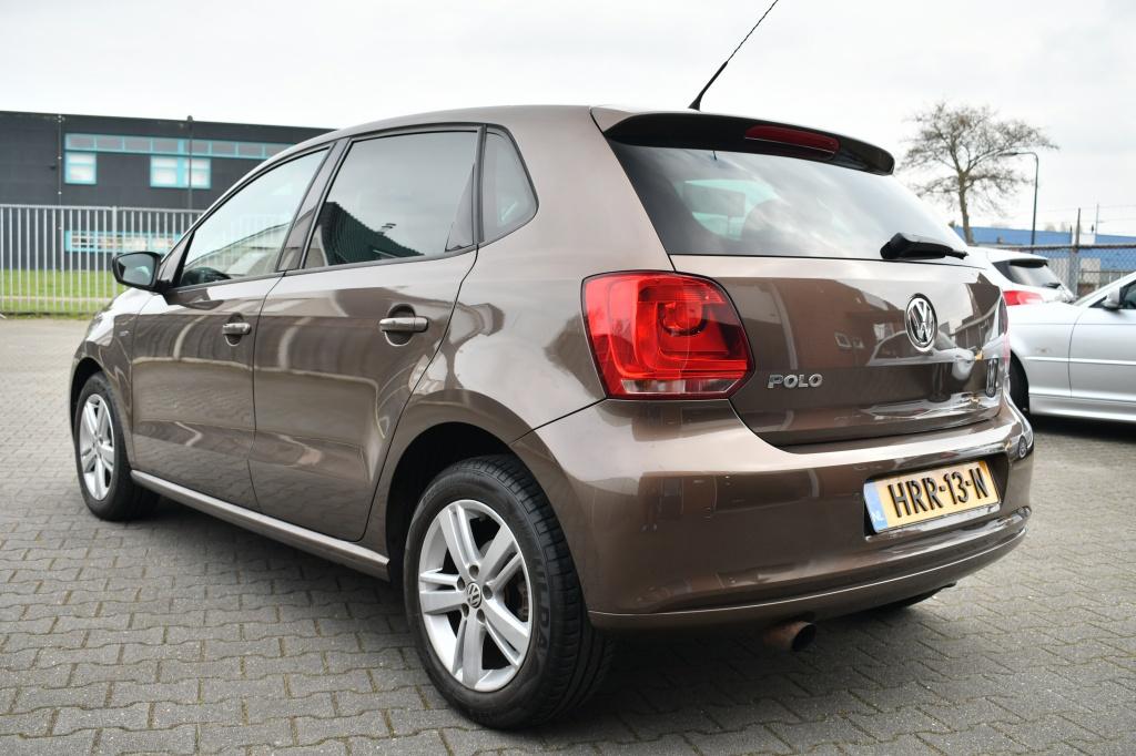 Volkswagen Polo 1.2 TSI 90PK Match Xenon|LED|Clima|Stoelverw, Euro 5, Gebruikt, 4 cilinders, Bruin