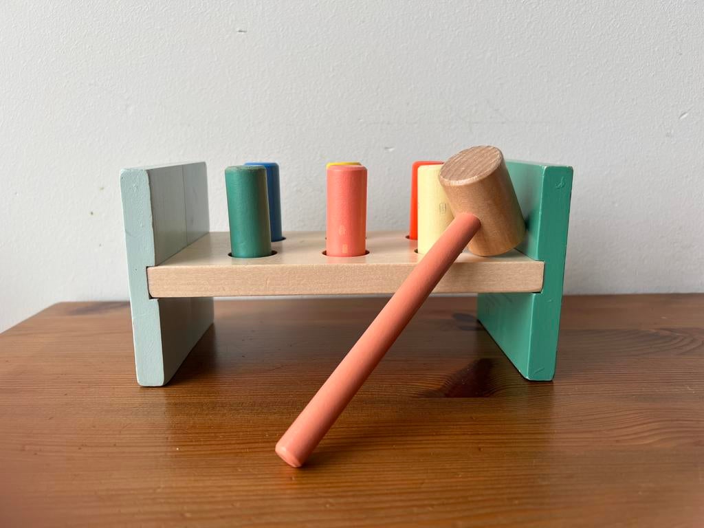 Wooden hammer bench, Ophalen of Verzenden, Gebruikt