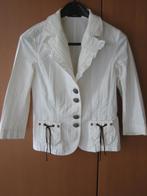 Enig speels sportief wit jasje LAUREL JEANS 36-38 snazzeys, Kleding | Dames, Maat 38/40 (M), Verzenden, Wit, Nieuw