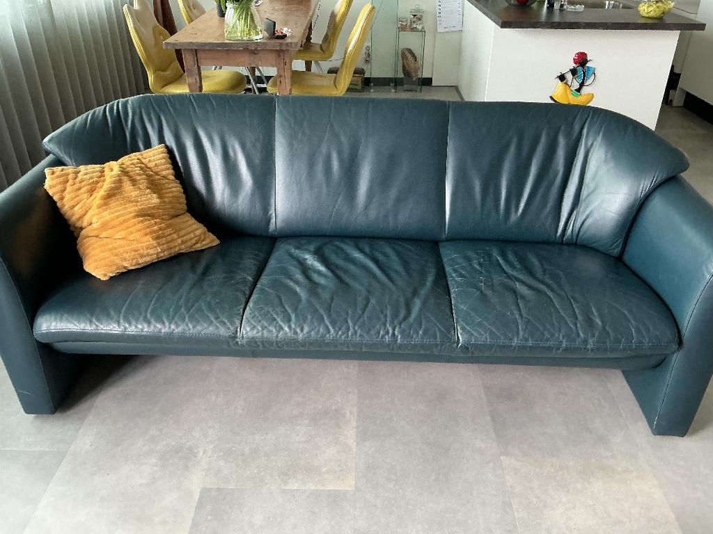 Leolux bank Morion 3 zits, Huis en Inrichting, Banken | Bankstellen, Ophalen, Gebruikt, 150 tot 200 cm, Driepersoons