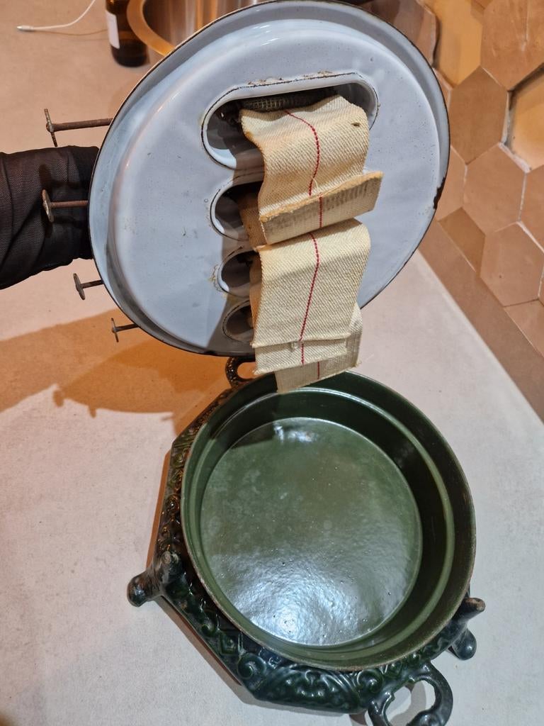 Onderstel petroleumstel, Ophalen of Verzenden