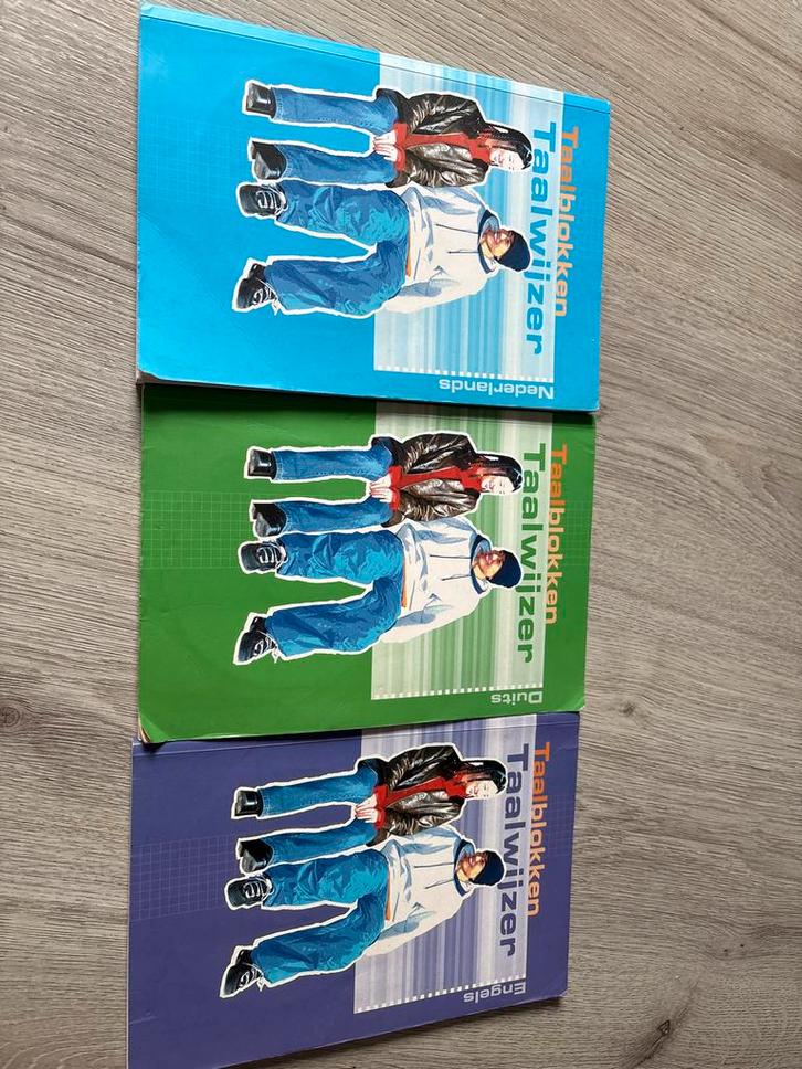 Taalblokken Taalwijzer: Nederlands, Duits, Engels (3 boeken), Boeken, Schoolboeken, Gelezen, Nederlands, HAVO, Ophalen of Verzenden