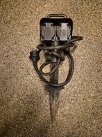 Tuin stekkerdoos met grondspies - Waterbestendig, Kunststof, Gebruikt, Overige typen, Ophalen of Verzenden