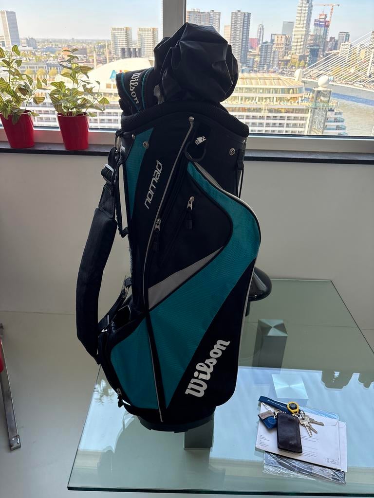 Wilson golftas - Zo goed als nieuw, Sport en Fitness, Golf, Ophalen of Verzenden, Zo goed als nieuw, Tas, Overige merken