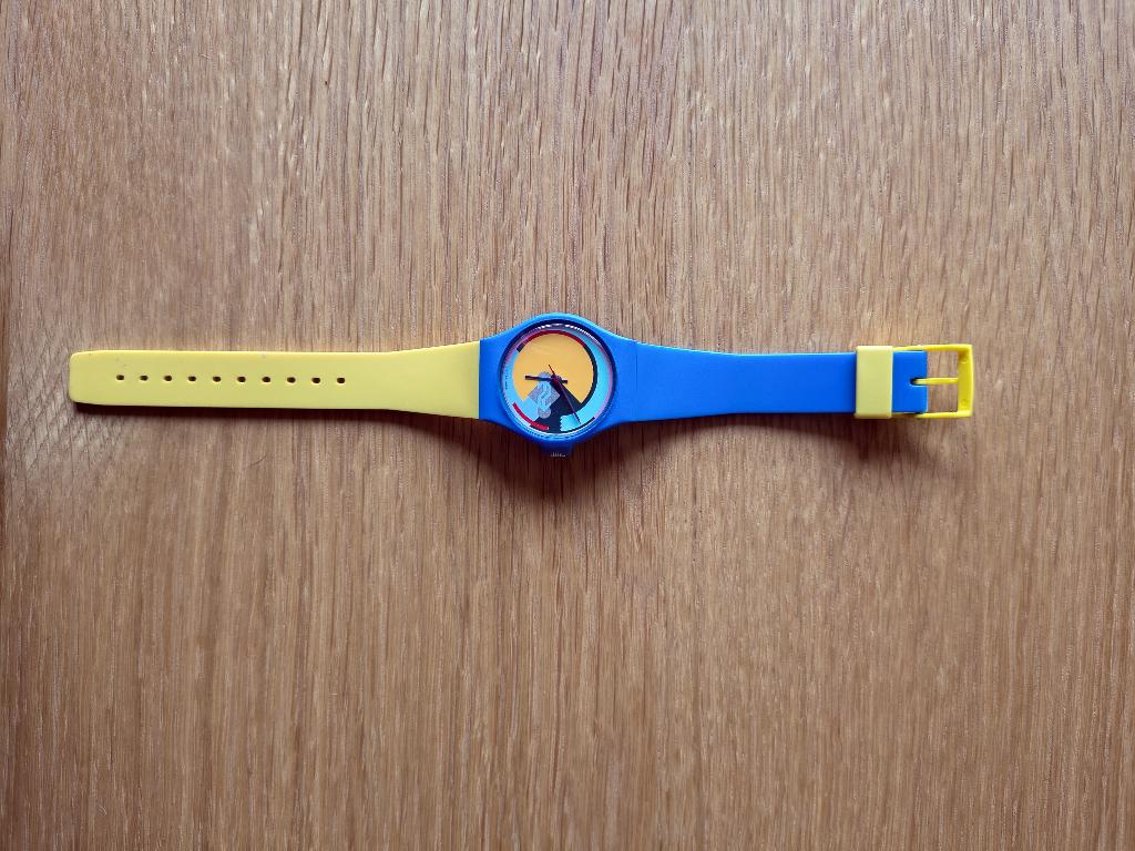 M-WATCH Mondain Nederlandse Spoorwegen NS, Overige merken, Kunststof, Gebruikt, Polshorloge