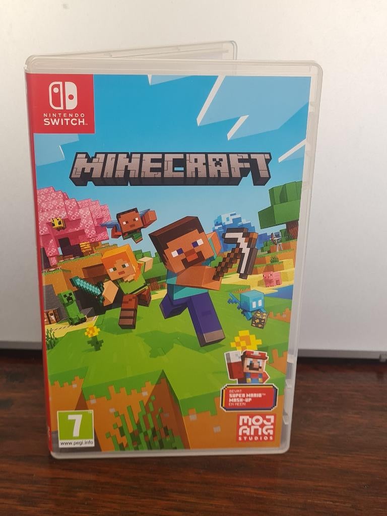 Minecraft Switch, Spelcomputers en Games, Avontuur en Actie, Ophalen of Verzenden, Zo goed als nieuw, 3 spelers of meer