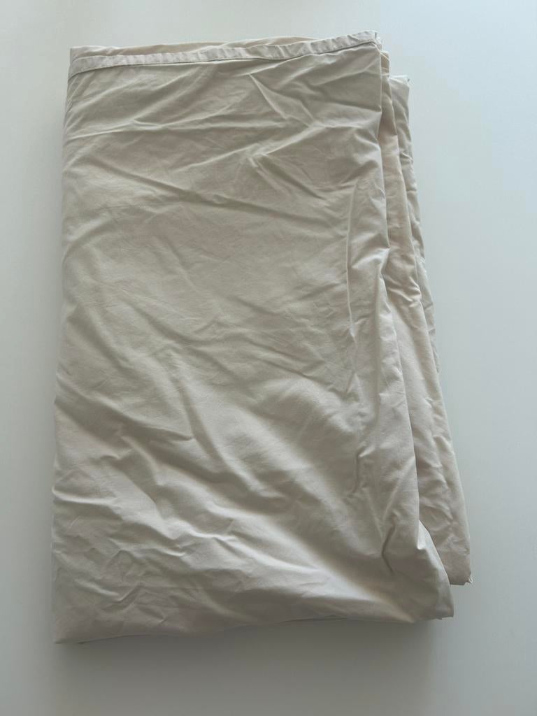 Dekbedovertrekset (2.00 x 2.00m), Huis en Inrichting, Ophalen, Gebruikt, Beige, Dekbedovertrek