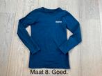 Vingino Longsleeve Maat 8 - Blauw, Kinderen en Baby's, Kinderkleding | Overige, Ophalen of Verzenden, Gebruikt, Jongen