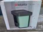 Nieuw Brabantia sort & go 2x15 liter, Ophalen of Verzenden, Nieuw, Kunststof, Minder dan 50 cm