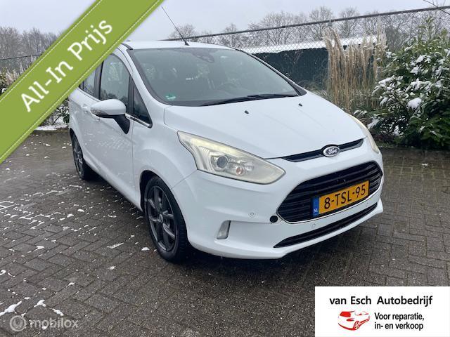Ford B-Max 1.0 EcoBoost I AIRCO I NAV I nieuwe db riem, Euro 5, Gebruikt, Wit, Origineel Nederlands