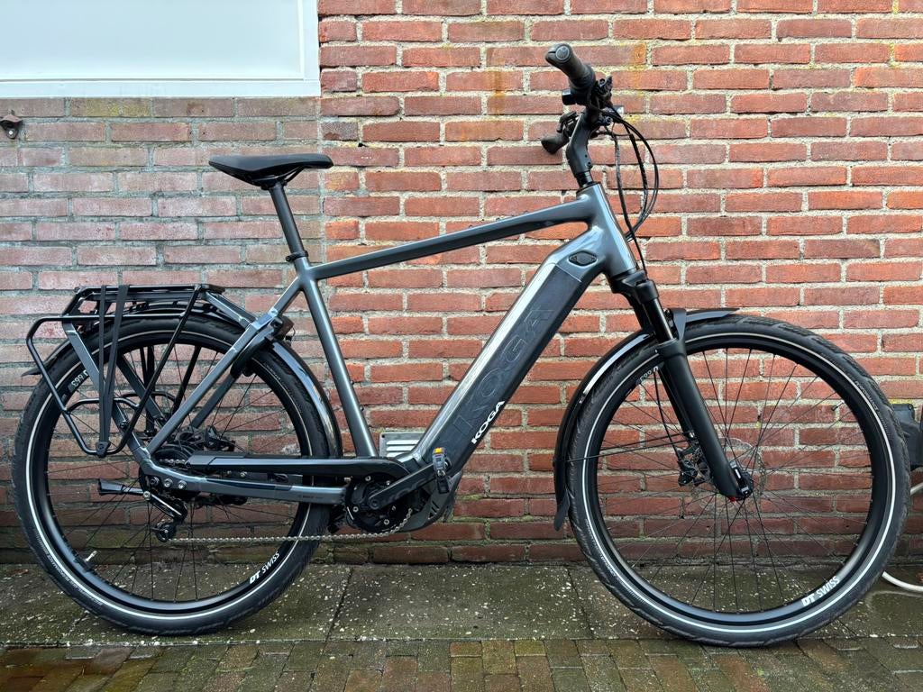KOGA E-Worldtraveller Suspension • Large • 750wh • ZGAN •, Fietsen en Brommers, Elektrische fietsen, Zo goed als nieuw, 50 km per accu of meer