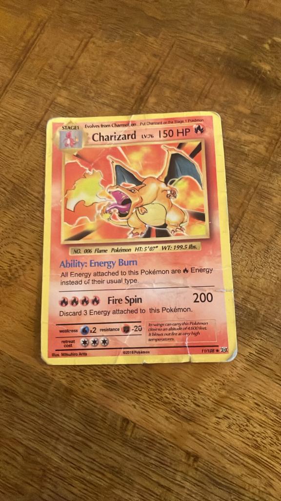 Pokémon Charizard LV76 150 HP Kaart - 2016, Hobby en Vrije tijd, Verzamelkaartspellen | Pokémon, Ophalen of Verzenden, Gebruikt