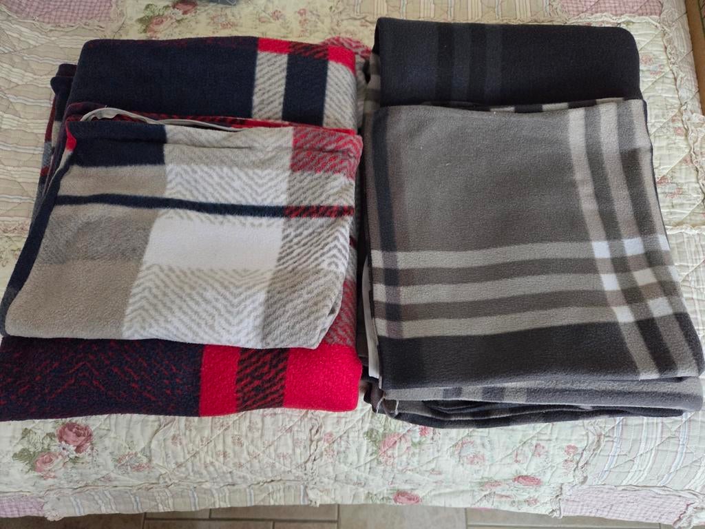 Dekbedovertrek fleece 2stuks 1 persoons, Ophalen of Verzenden, Eenpersoons, Dekbedovertrek