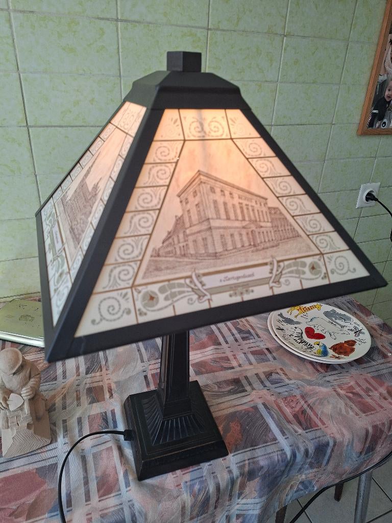 den Bosch Schemerlamp Decor Art, Ophalen, Zo goed als nieuw, Glas, Minder dan 50 cm