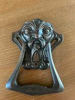 Bronzen deurklopper. Art Nouveau., Ophalen