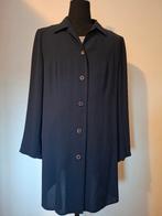 Rio lange blouse met kraag - Donkerblauw - Maat 46, Anneonline, Steenbergen, Blauw, Maat 46/48 (XL) of groter