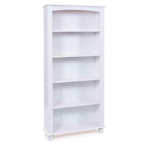 NIEUW! Boekenkast Anke - wit - 180x87x30 cm €121,99, Ophalen, Nieuw, 50 tot 100 cm, 25 tot 50 cm