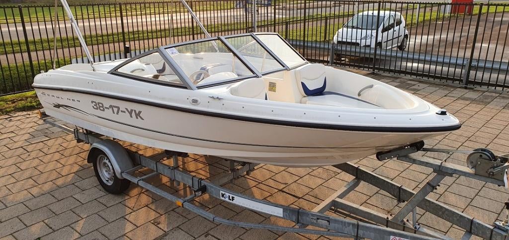 Bayliner 175, Mercruiser 3.0 ltr.met kalf trailer. VERKOCHT, Ophalen, Gebruikt, Binnenboordmotor, 120 tot 200 pk