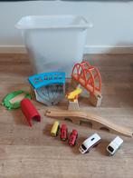 Houten trein van IKEA met rails, Ophalen, Gebruikt