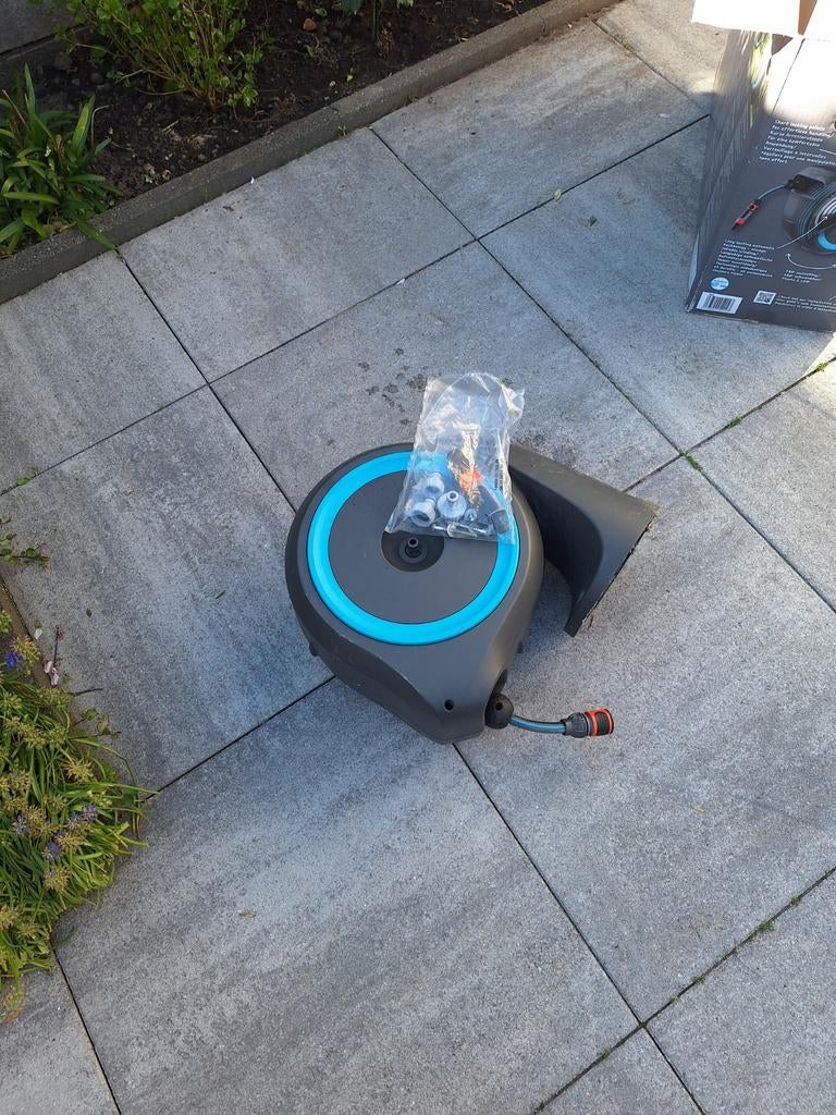 Gardena tuinslang haspel 10m, Tuin en Terras, Tuinslangen, Ophalen, Gebruikt, Tuinslang