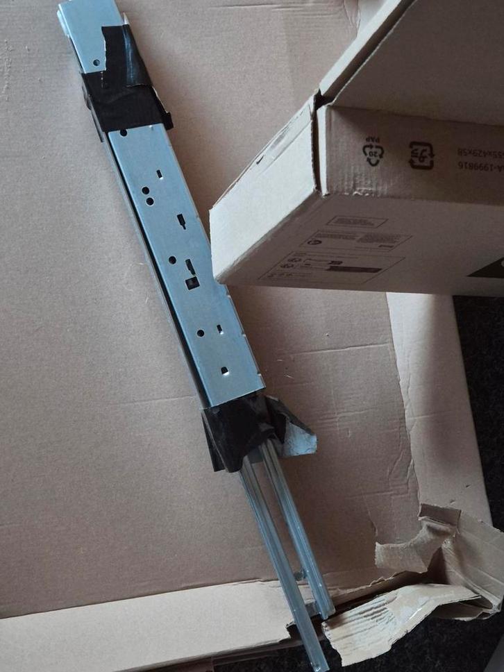 IKEA Komplement lade met rails, wit, Huis en Inrichting, Kasten | Ladekasten, Nieuw, Minder dan 100 cm, 50 tot 100 cm, 25 tot 50 cm