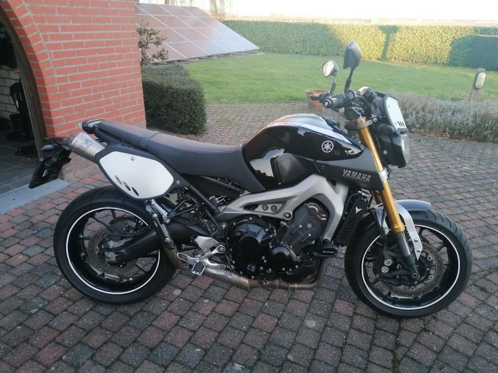 YAMAHA MT-09 SPORT TRACKER UITLAAT AKRAPOVIC, Ophalen of Verzenden, Gebruikt