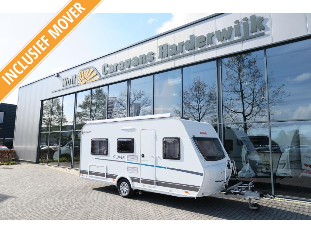 Dethleffs C'Joy 460 LE MOVER+CASSETTELUIFEL+FIET, Caravans en Kamperen, Kachel, Standaardzit, Bedrijf, Overige typen