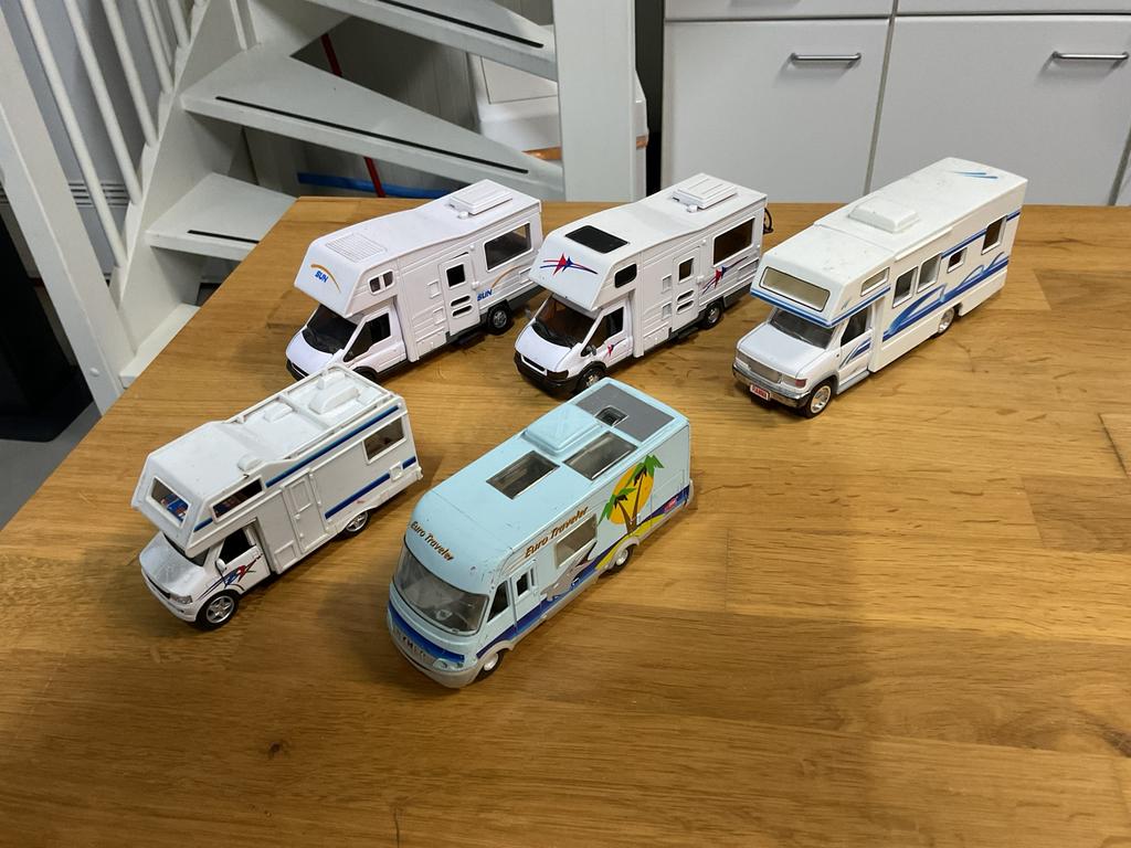 Collectie campers modelauto’s ook apart per stuk te koop, Ophalen, Zo goed als nieuw, Auto