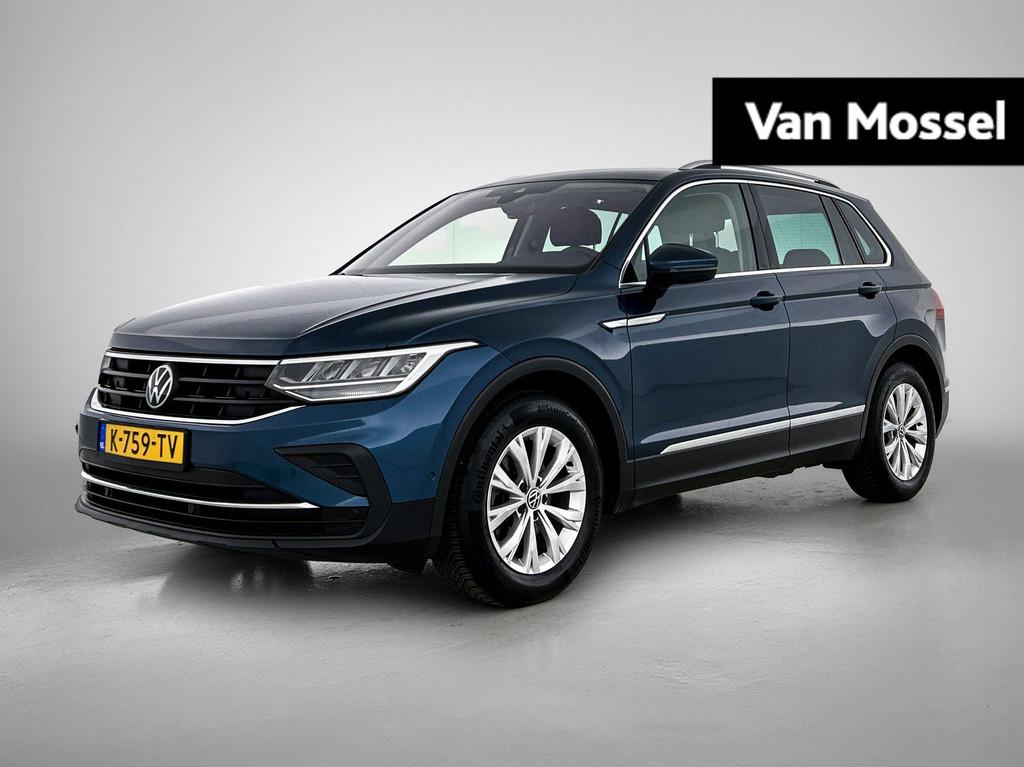 Volkswagen Tiguan 1.5 TSI Life Business 150 PK | Apple Carpl, Voorwielaandrijving, 12 maanden, 4 cilinders, Blauw