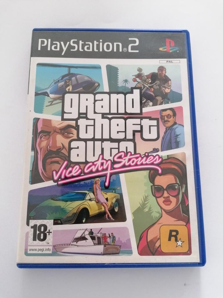 Grand Theft Auto Vice City Stories - Playstation 2 Game, Avontuur en Actie, Vanaf 18 jaar, 1 speler, Ophalen of Verzenden
