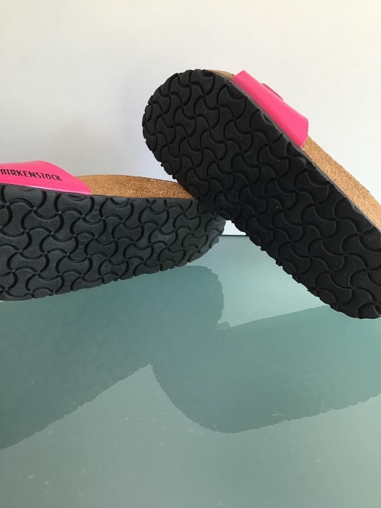 Birkenstock | 38 Madrid roze slippers | Gratis verzenden, Kleding | Dames, Slippers, Verzenden, Zo goed als nieuw, Roze