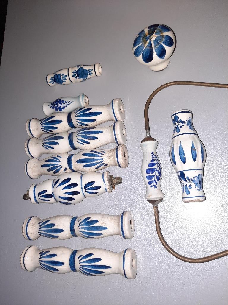 Porselijn handvatten collectie, Ophalen of Verzenden