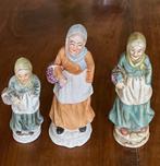 Drie keramiek beeldjes van vrouwen, Ophalen of Verzenden, Zo goed als nieuw, Dier