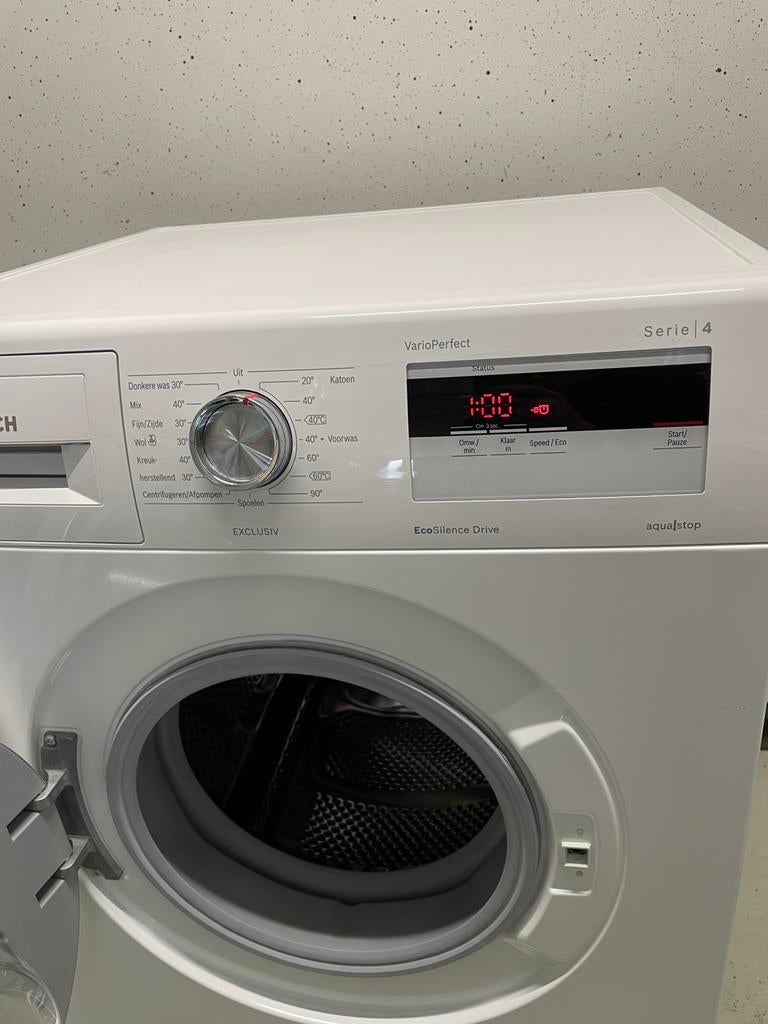 Bosch wasmachine met garantie + bezorging, Minder dan 85 cm, Ophalen of Verzenden, Zo goed als nieuw, 1200 tot 1600 toeren
