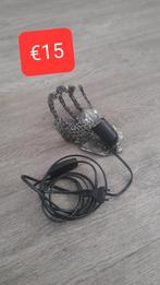 Handlamp (metal art) met schakelaar 2 meter snoer, Ophalen of Verzenden, Minder dan 50 cm