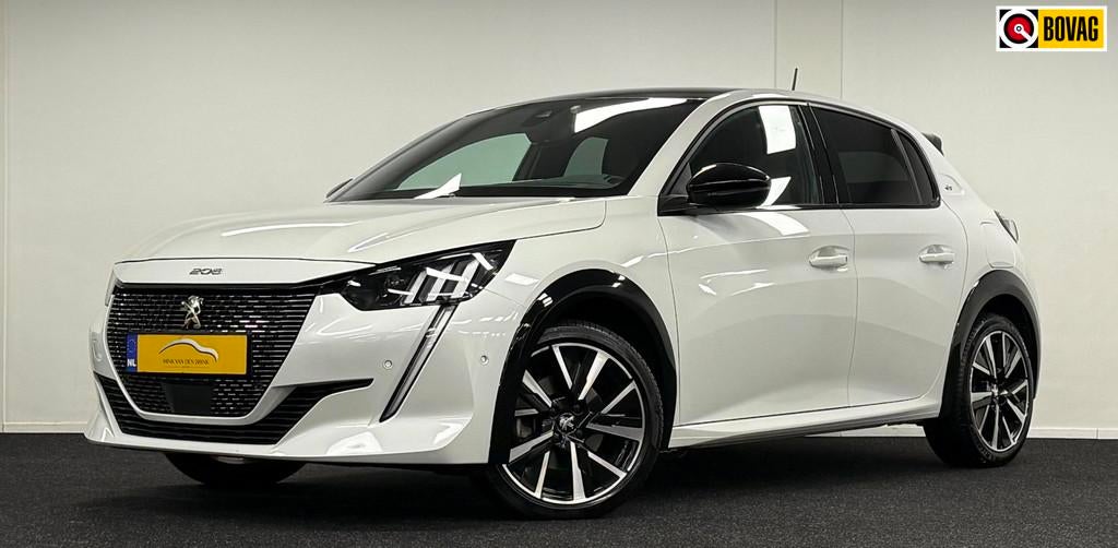 Peugeot 208 1.2 PureTech GT Pack*NweDbriem*Automaat*Navi*Cam, Auto's, 101 pk, Gebruikt, Zwart, 1199 cc