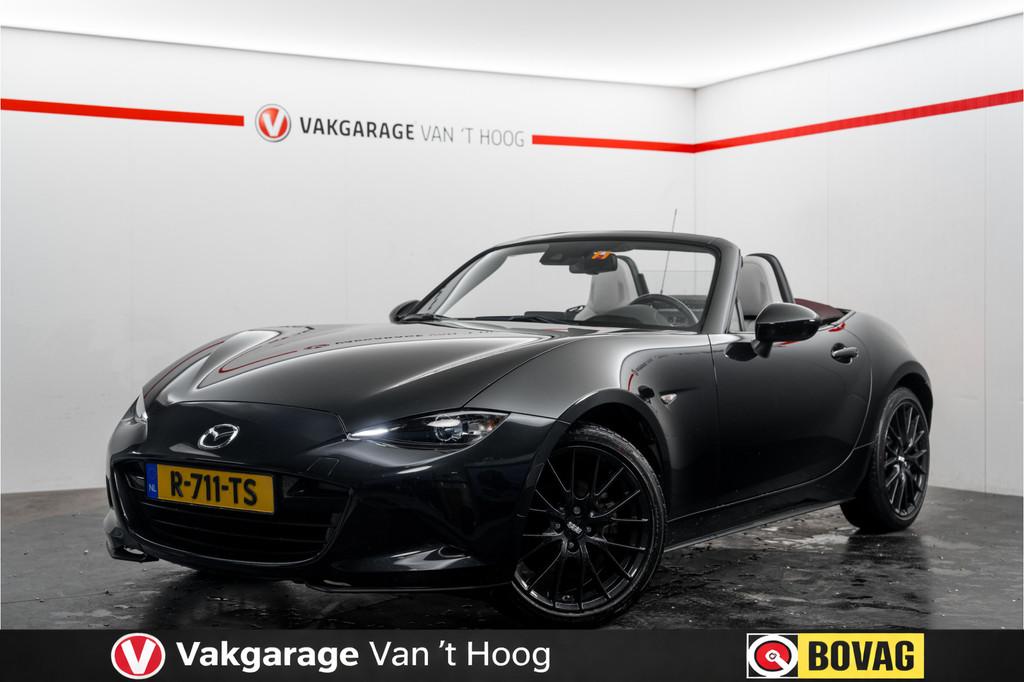 Mazda MX-5 2.0 SkyActiv-G 184 Signature Stoelkoeling Navi Ca, Auto's, Mazda, Bedrijf, Te koop, MX-5, ABS, Achteruitrijcamera, Airbags