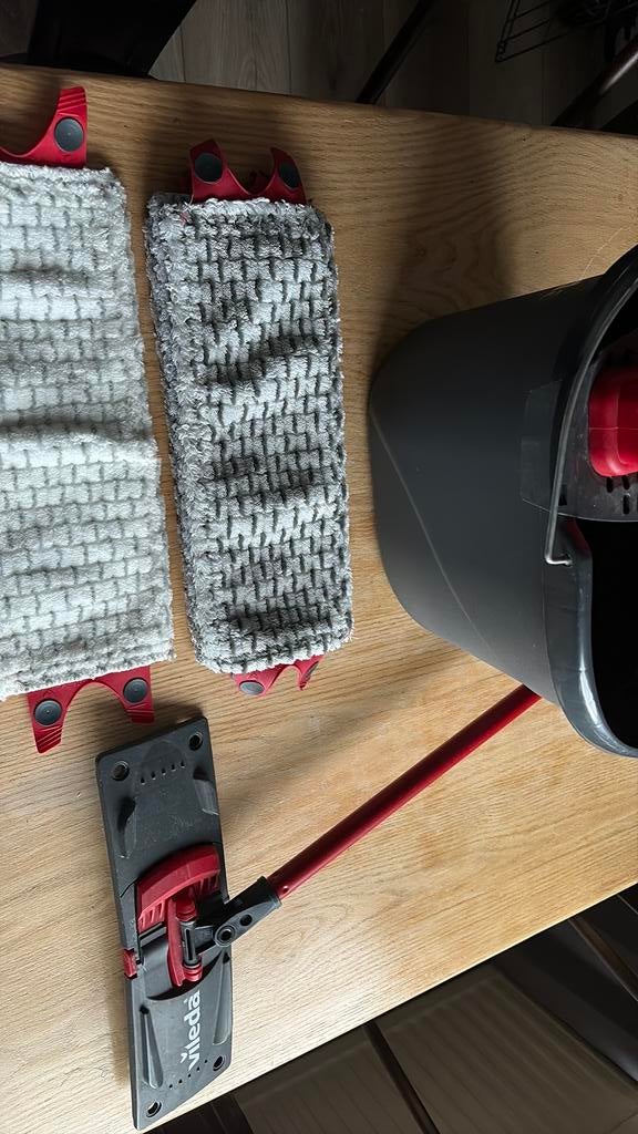 Vileda dweil set, Ophalen of Verzenden, Dweilemmer, -bak, of -wagen