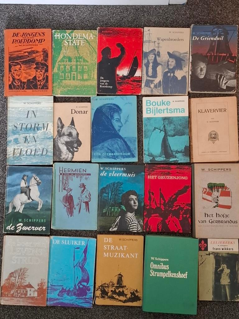 W. Schippers  20x, Boeken, Ophalen of Verzenden