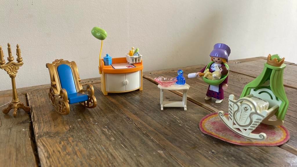 Playmobil moeder met baby, Ophalen of Verzenden, Gebruikt