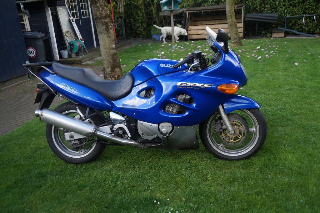 motor suzuki gsxf 600cc, Handvatverwarming, 4 cilinders, Gebruikt, Meer dan 35 kW