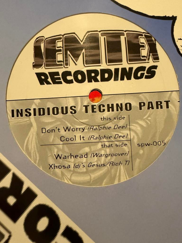 Gabber Vinyl Happy Hardcore Semtex Ralphie Dee, Ophalen of Verzenden